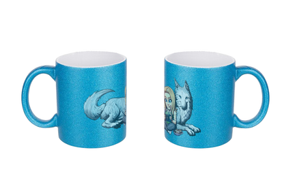 StaceyLucia Wolf - Glitzertassen