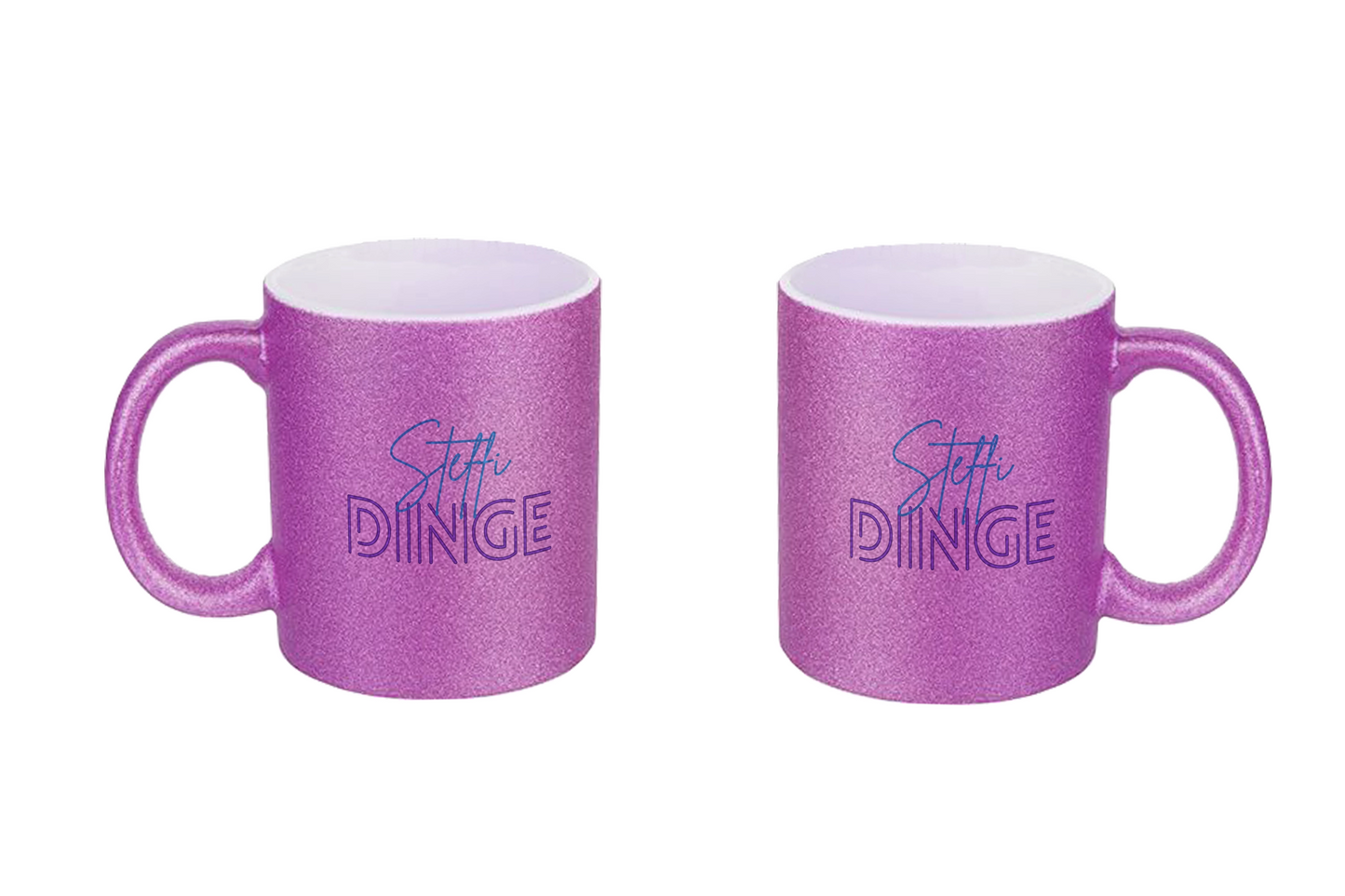 Steffinesse Dinge - Glitzertassen