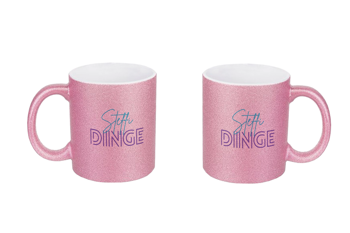 Steffinesse Dinge - Glitzertassen