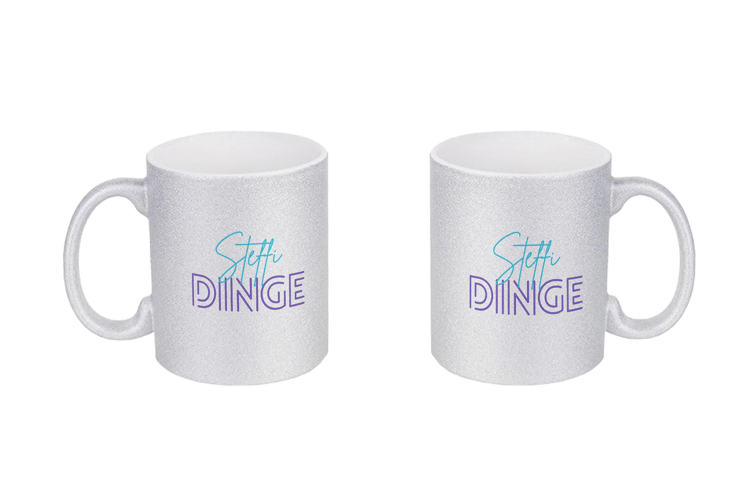 Steffinesse Dinge - Glitzertassen