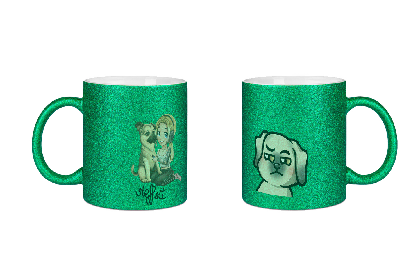 Steffsii Design1 - Glitzertassen