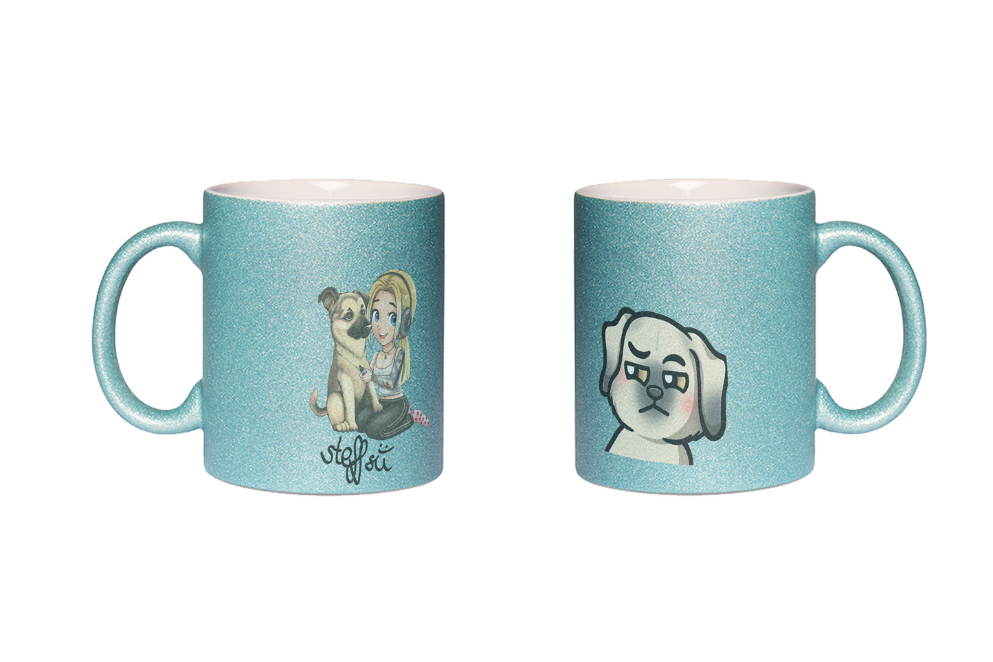 Steffsii Design1 - Glitzertassen