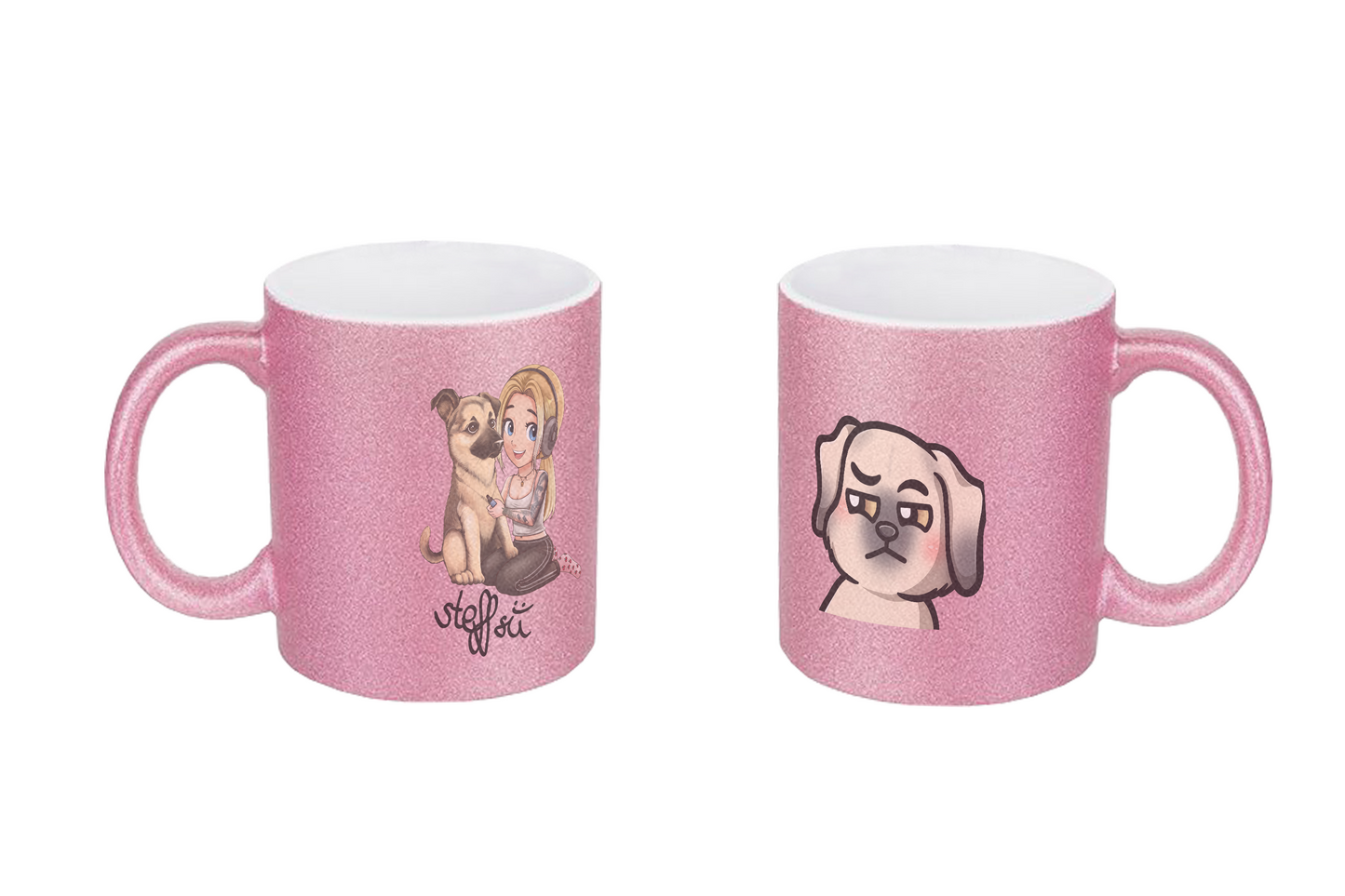 Steffsii Design1 - Glitzertassen