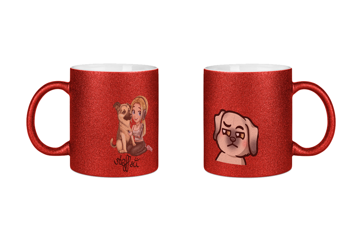Steffsii Design1 - Glitzertassen