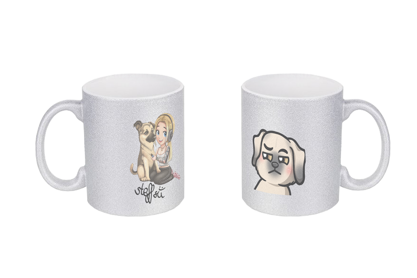 Steffsii Design1 - Glitzertassen