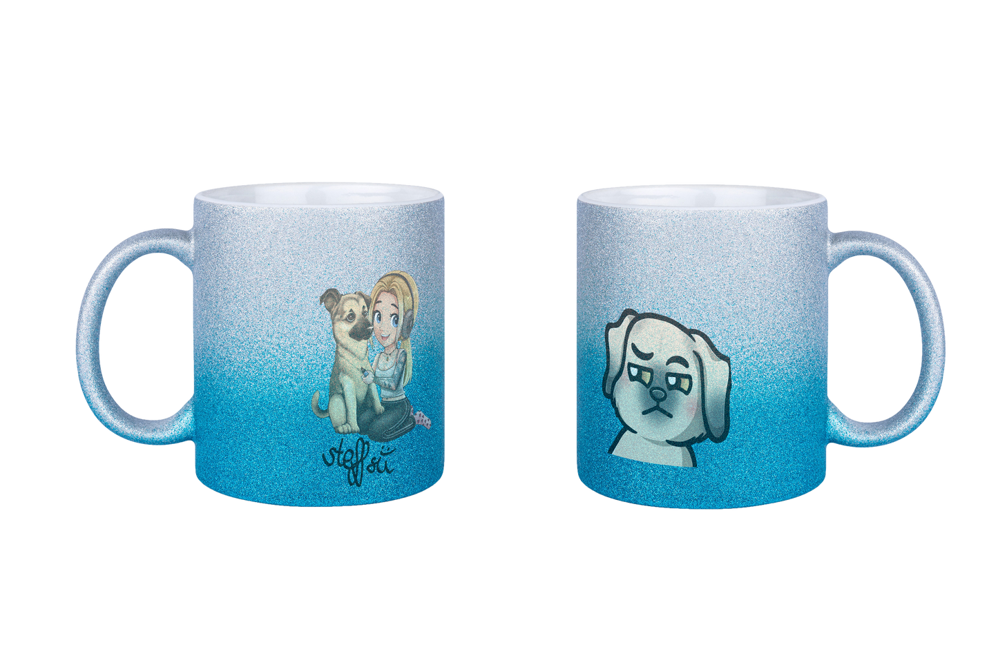 Steffsii Design1 - Glitzertassen