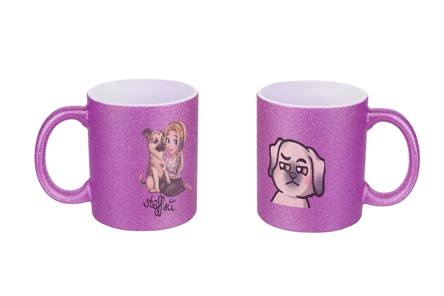 Steffsii Design1 - Glitzertassen