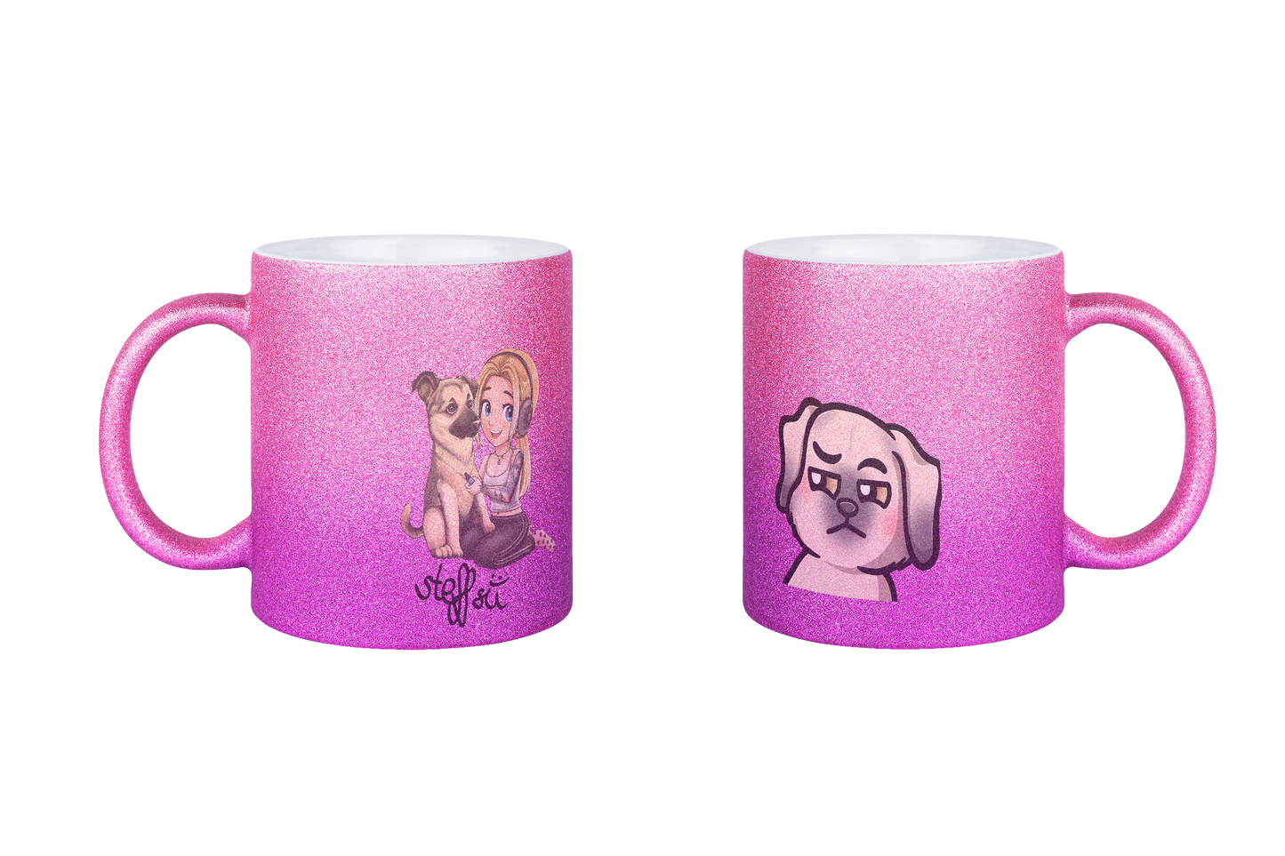 Steffsii Design1 - Glitzertassen