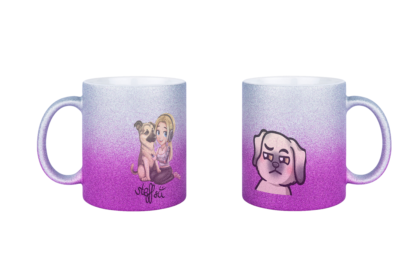 Steffsii Design1 - Glitzertassen