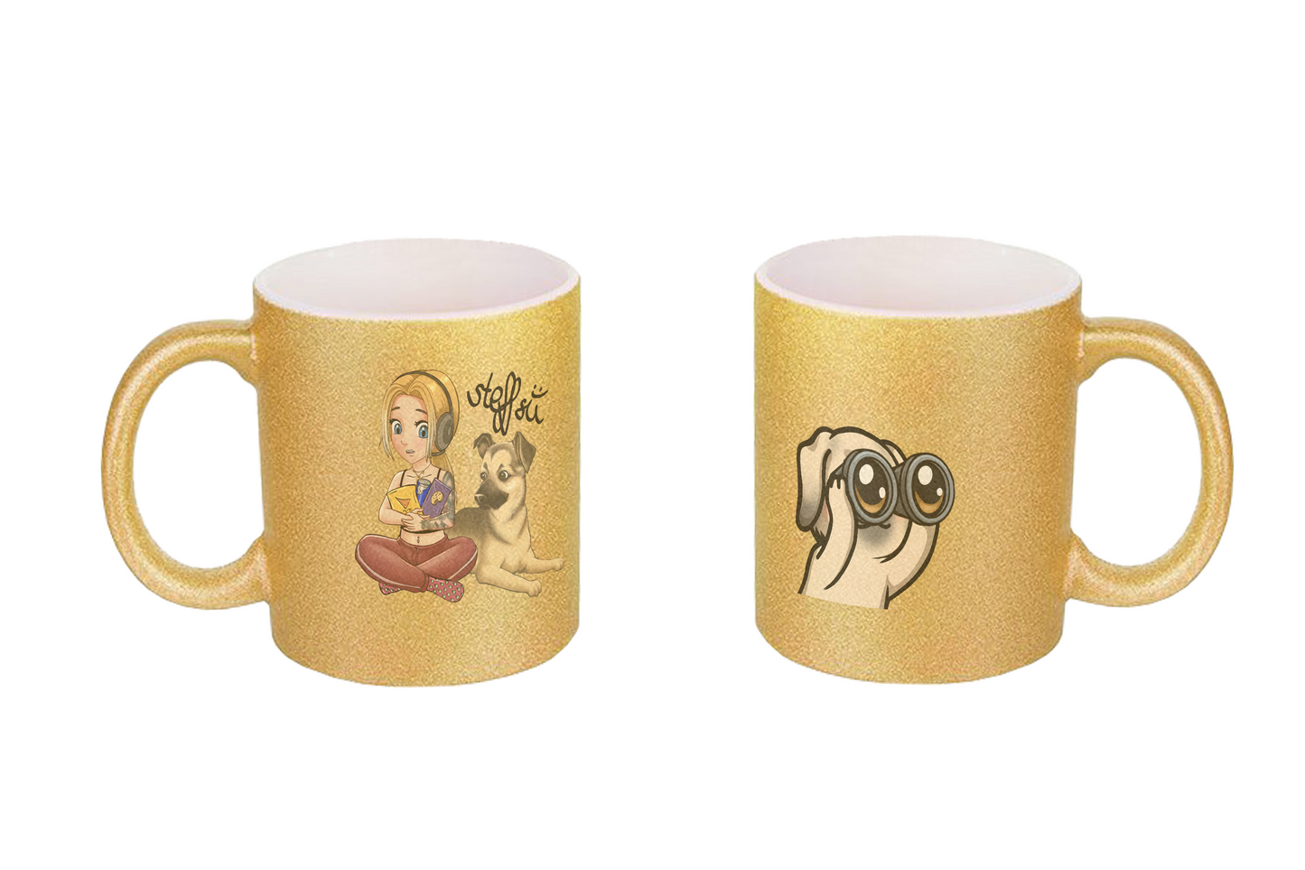 Steffsii Design3 - Glitzertassen
