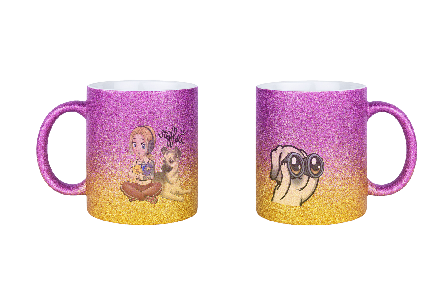 Steffsii Design3 - Glitzertassen