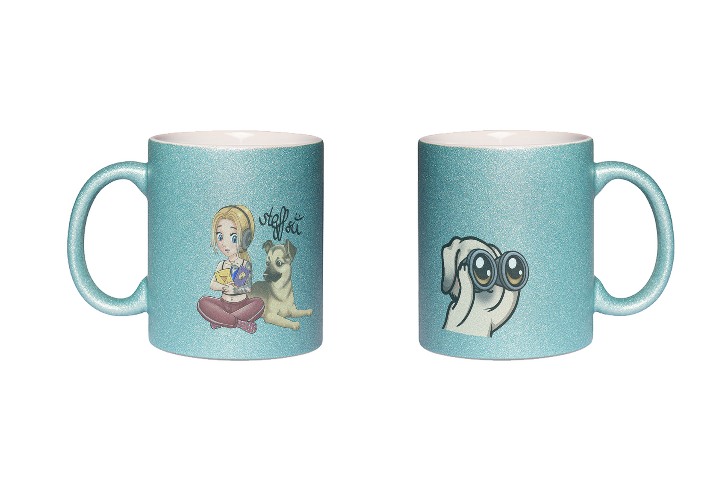 Steffsii Design3 - Glitzertassen