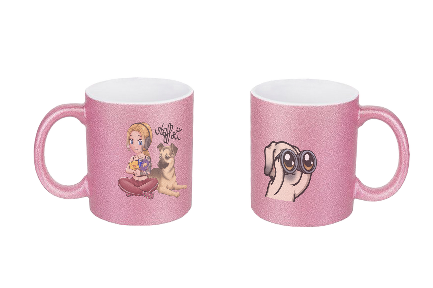 Steffsii Design3 - Glitzertassen