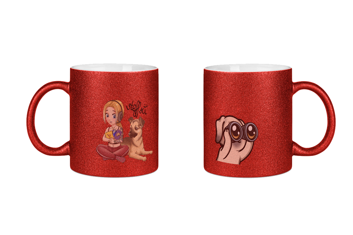 Steffsii Design3 - Glitzertassen