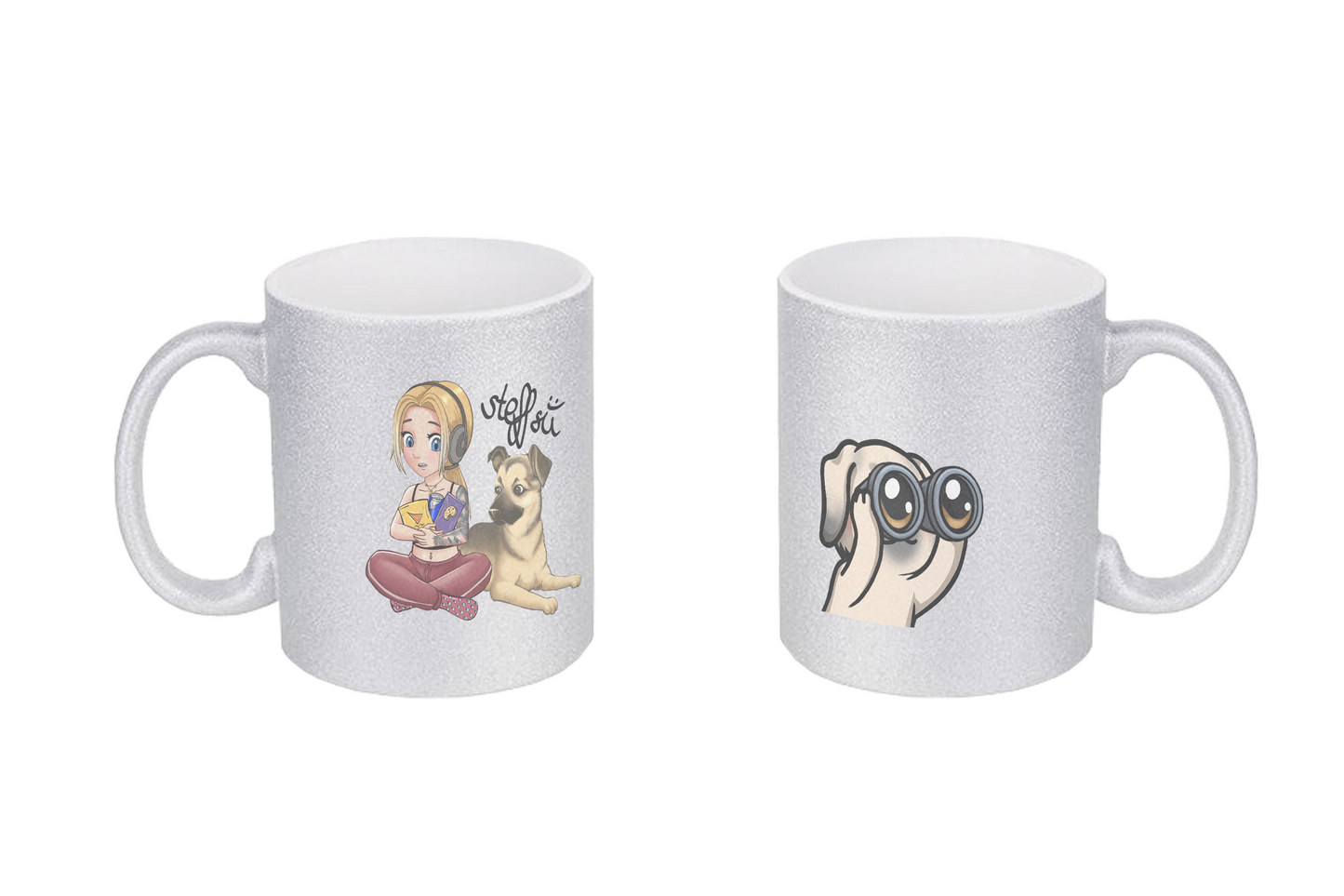 Steffsii Design3 - Glitzertassen