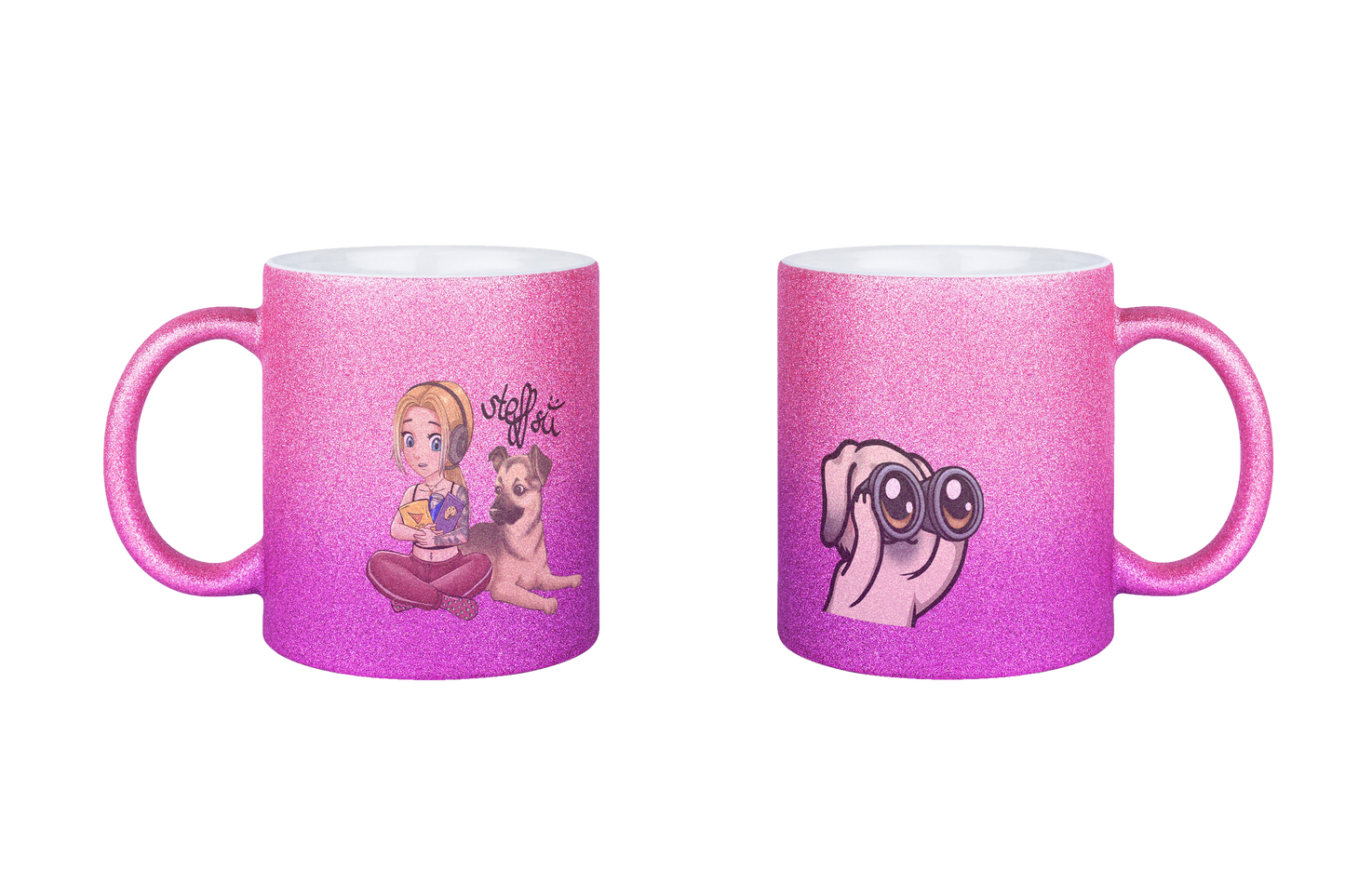 Steffsii Design3 - Glitzertassen