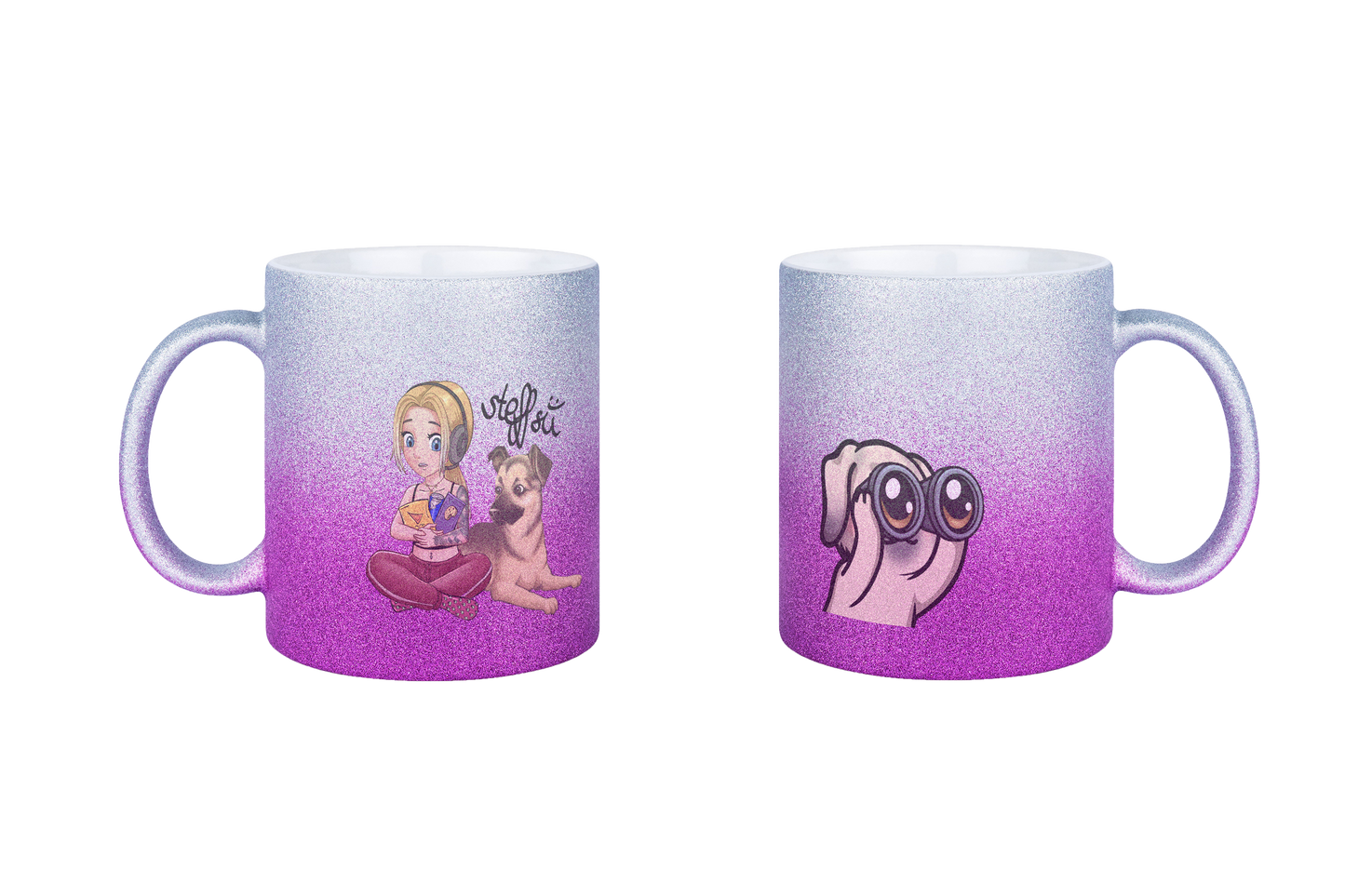 Steffsii Design3 - Glitzertassen