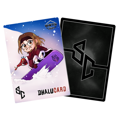 StreamerCard Winter Set "Dhalucard"