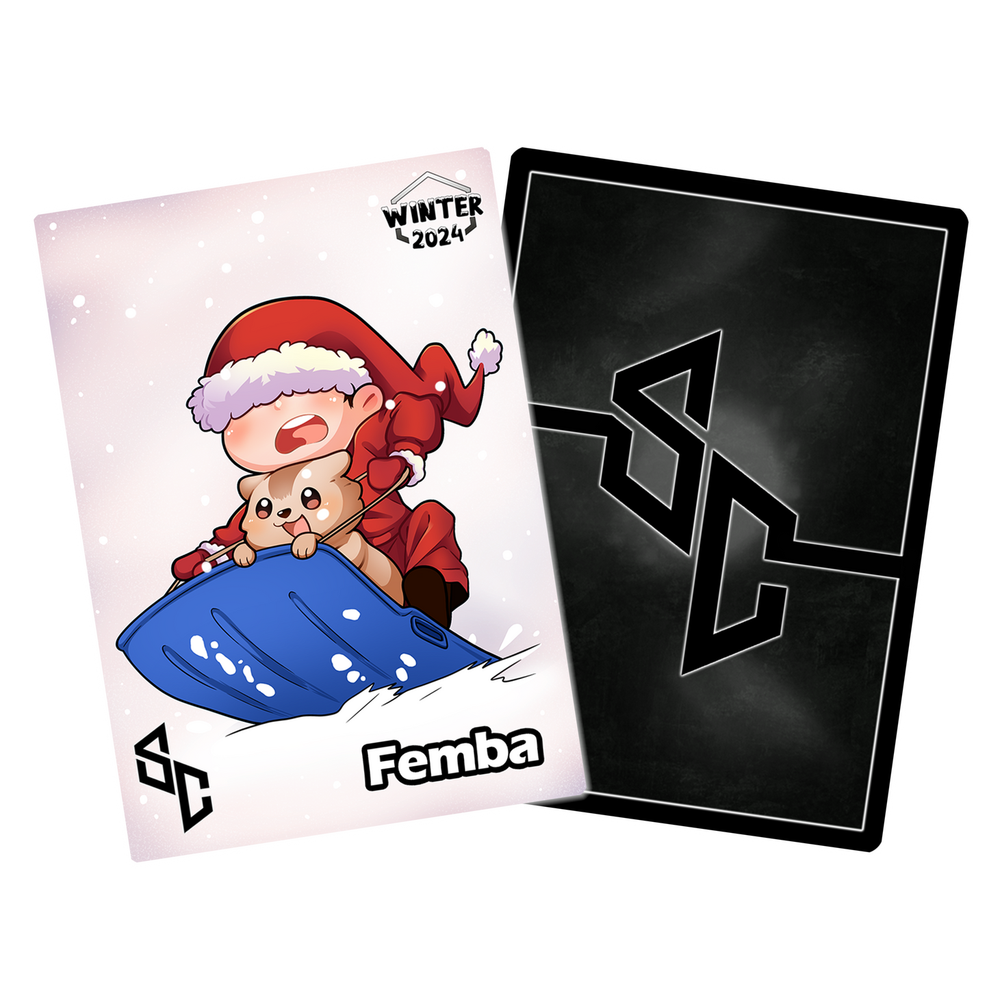 StreamerCard Winter Set "Femba"