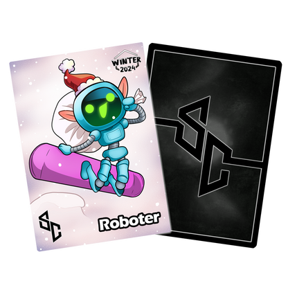 StreamerCard Winter Set "Roboter"