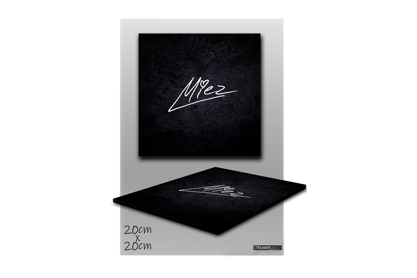 Miezchen Sign - StreamerPlates
