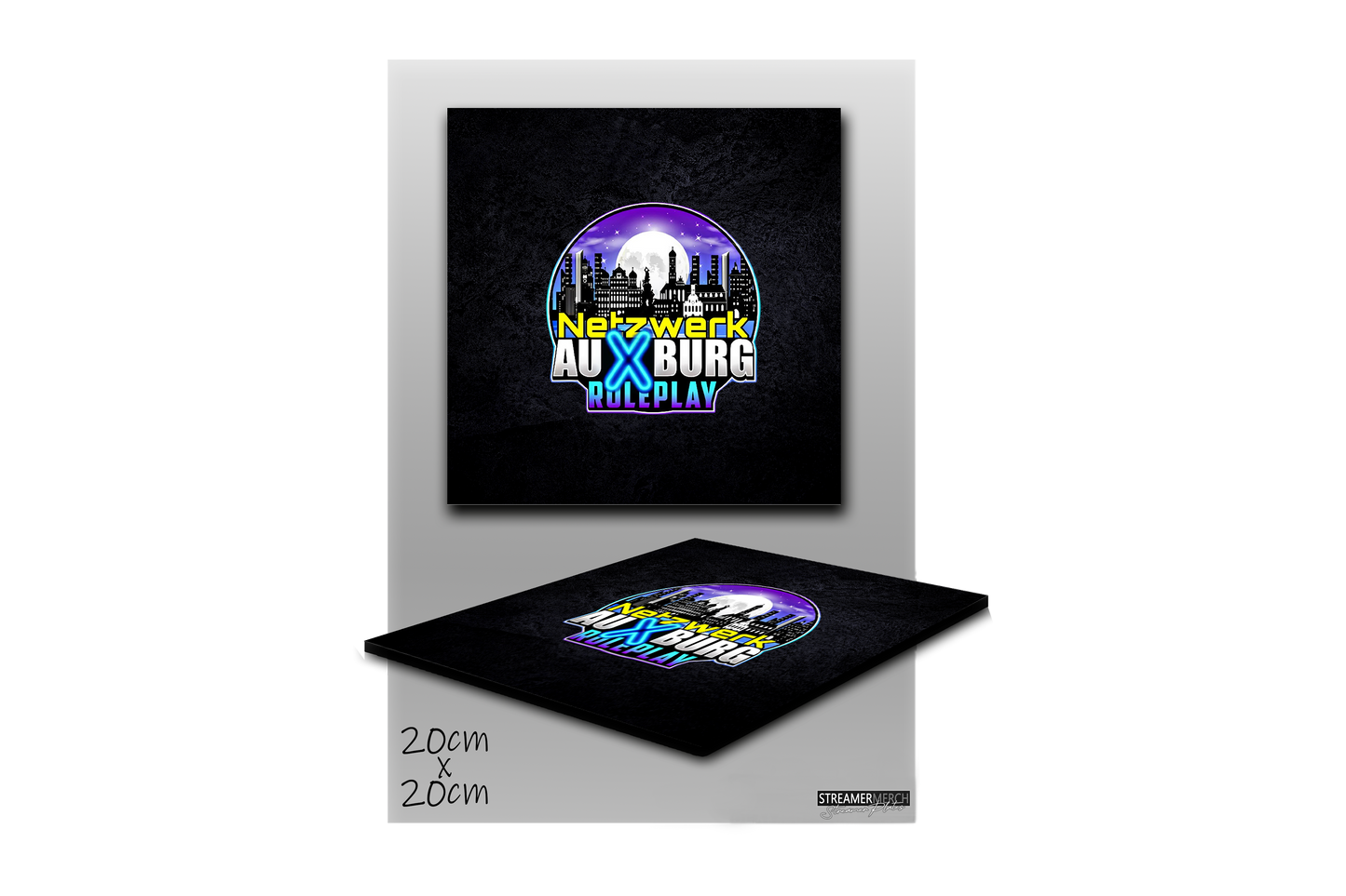 Auxburger Roleplay Logo - StreamerPlates