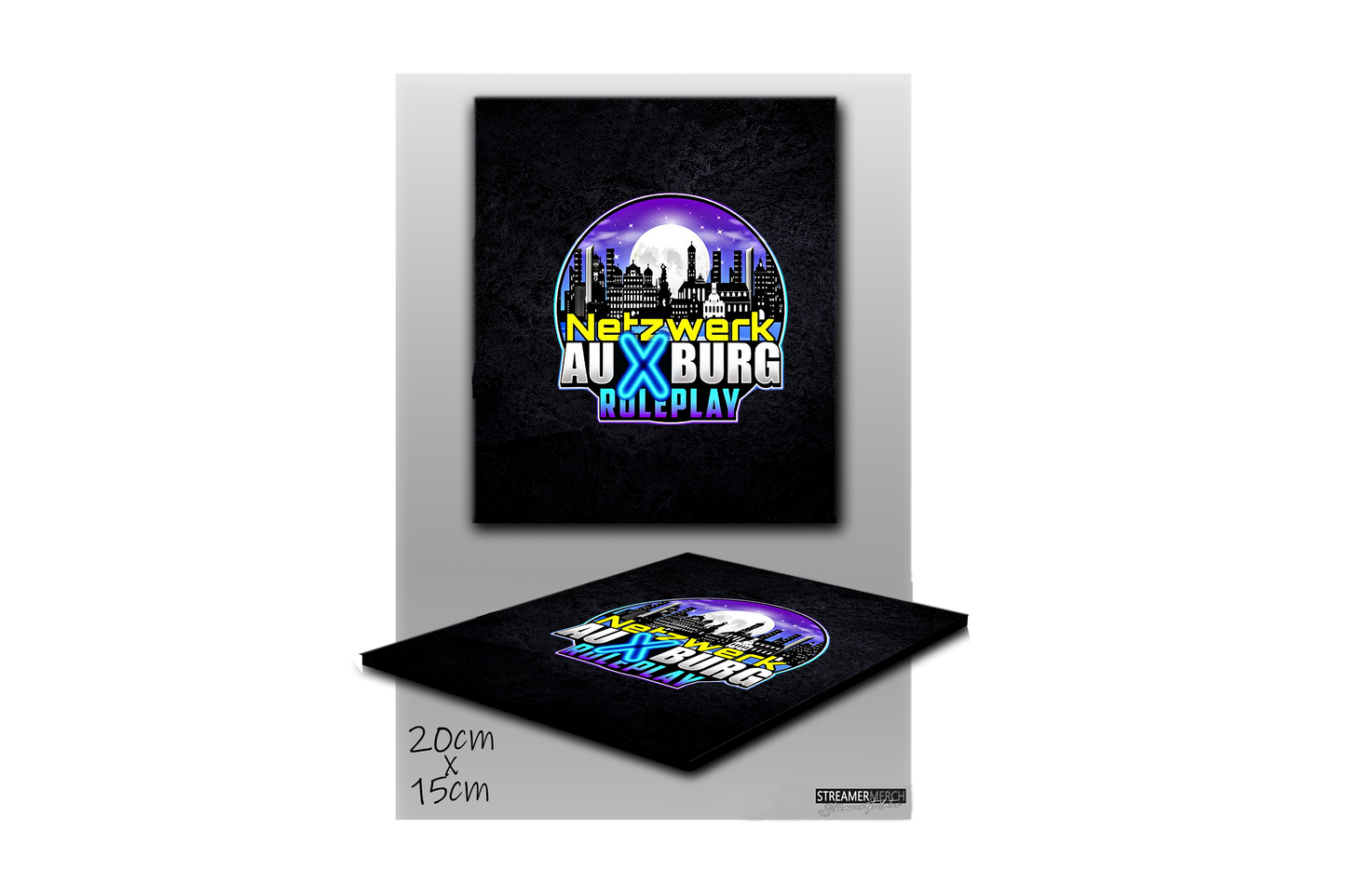 Auxburger Roleplay Logo - StreamerPlates