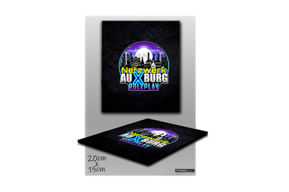 Auxburger Roleplay Logo - StreamerPlates