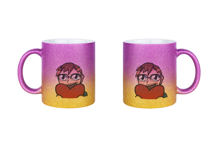 Stuggi888 Heart - Glitzertassen