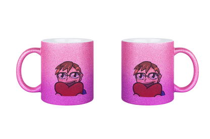 Stuggi888 Heart - Glitzertassen