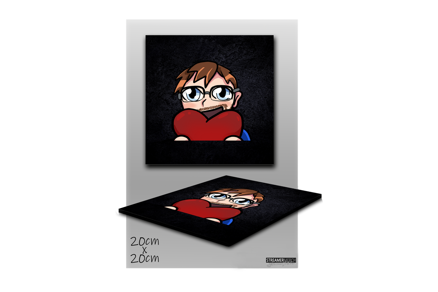 Stuggi888 Heart - StreamerPlates