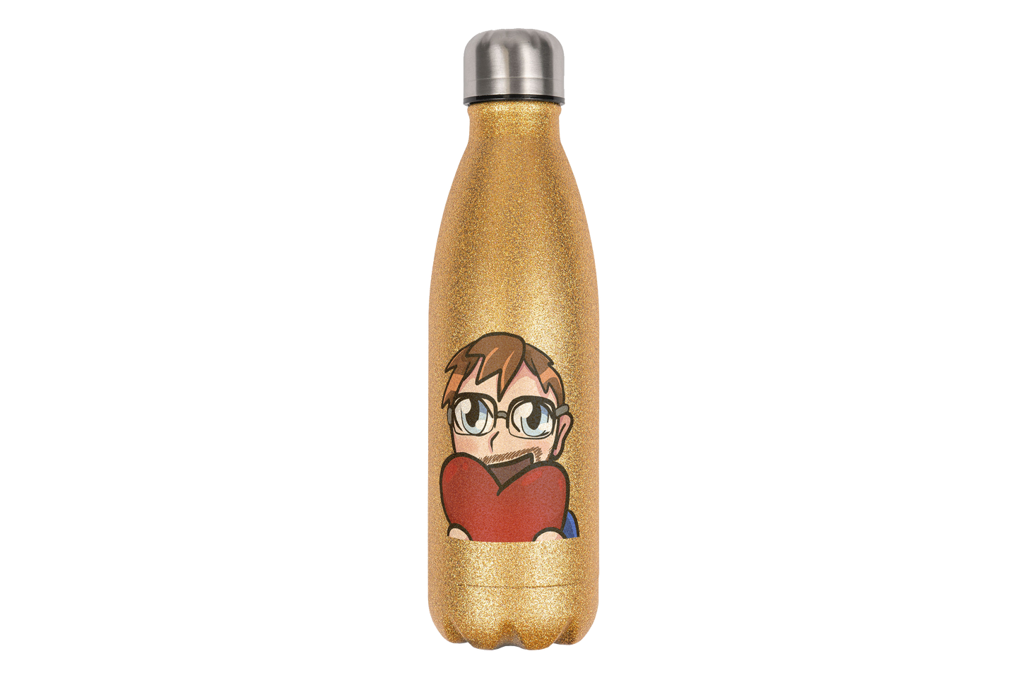 Stuggi888 Heart - Edelstahl Thermoflaschen / Thermobecher