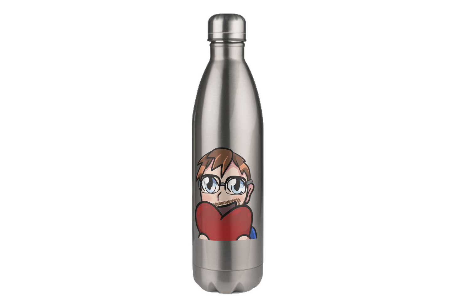 Stuggi888 Heart - Edelstahl Thermoflaschen / Thermobecher