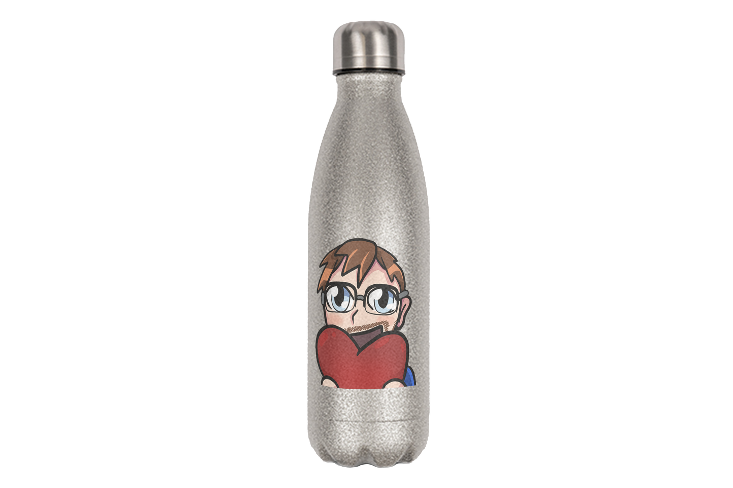 Stuggi888 Heart - Edelstahl Thermoflaschen / Thermobecher