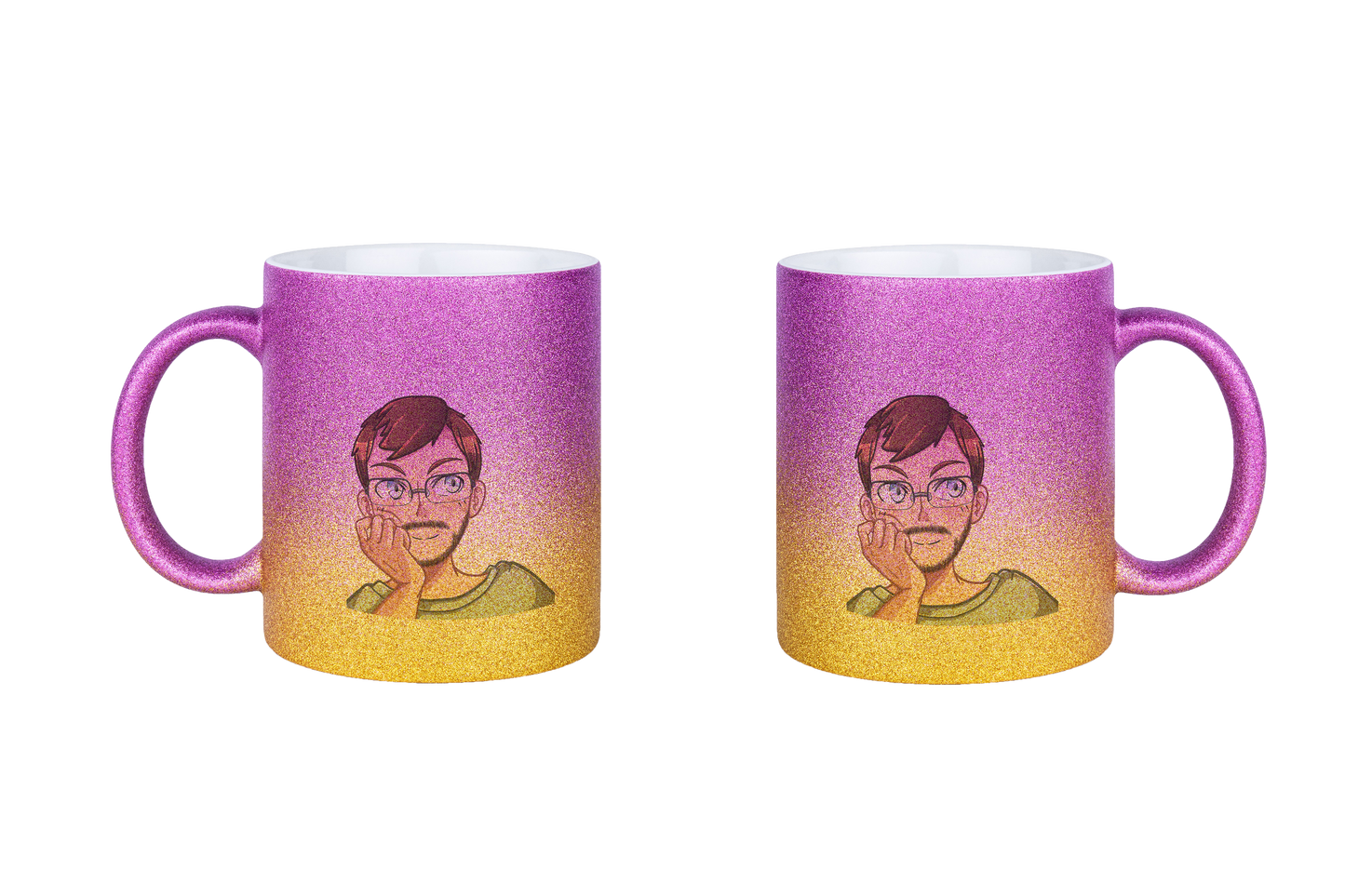 Stuggi888 Smile - Glitzertassen