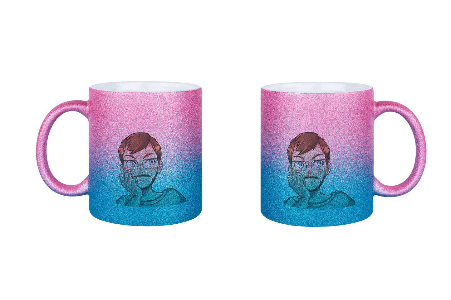 Stuggi888 Smile - Glitzertassen