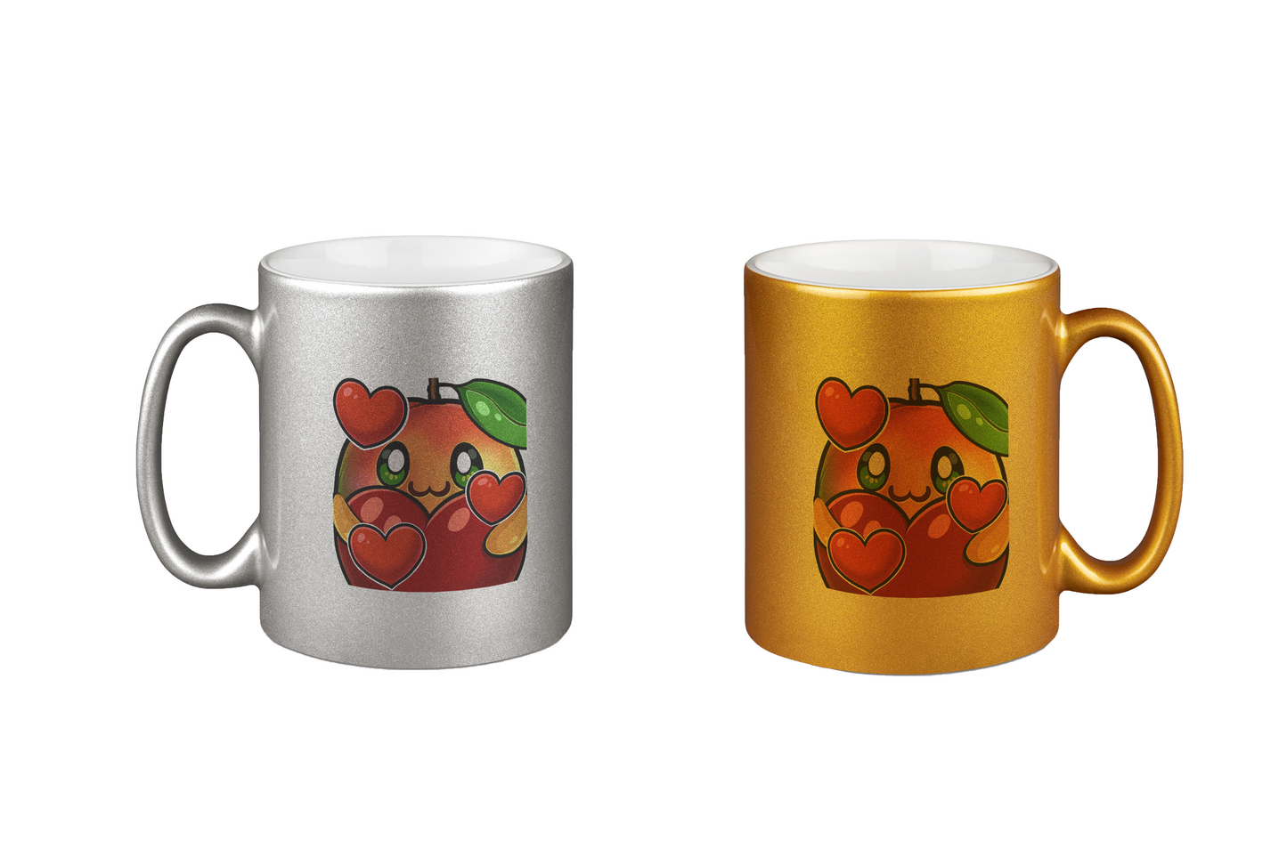 SurvivalMango Love - Silber- und Goldtassen Bundle