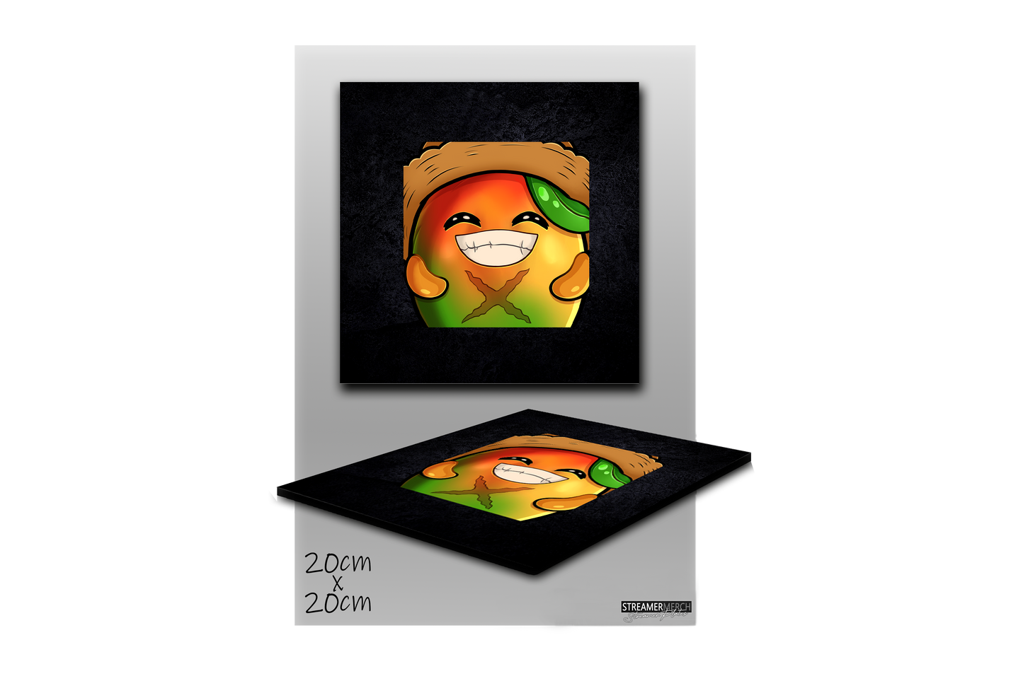SurvivalMango Smile - StreamerPlates
