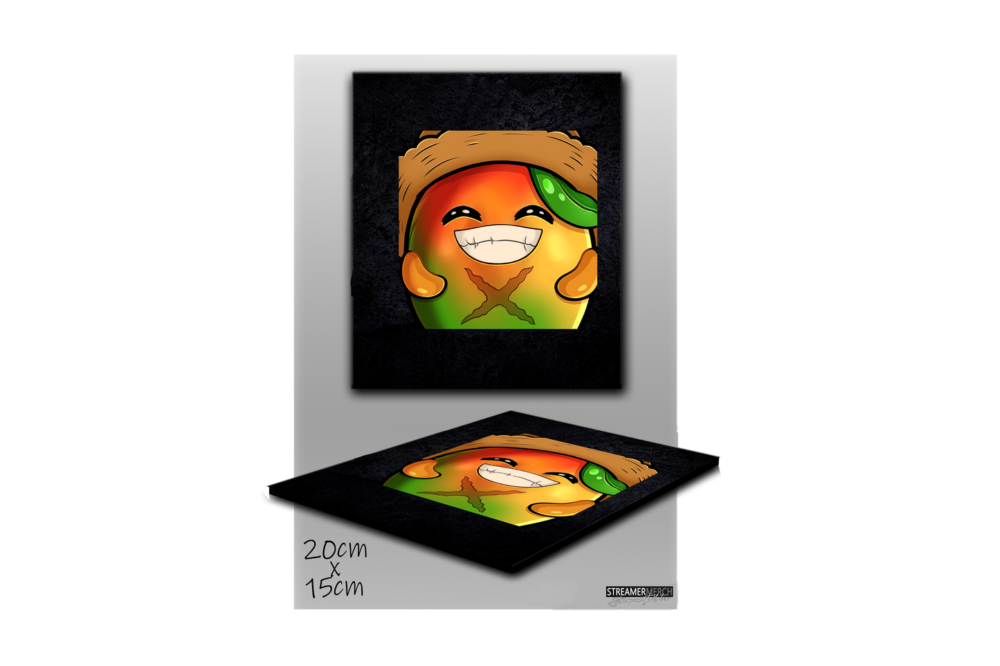 SurvivalMango Smile - StreamerPlates