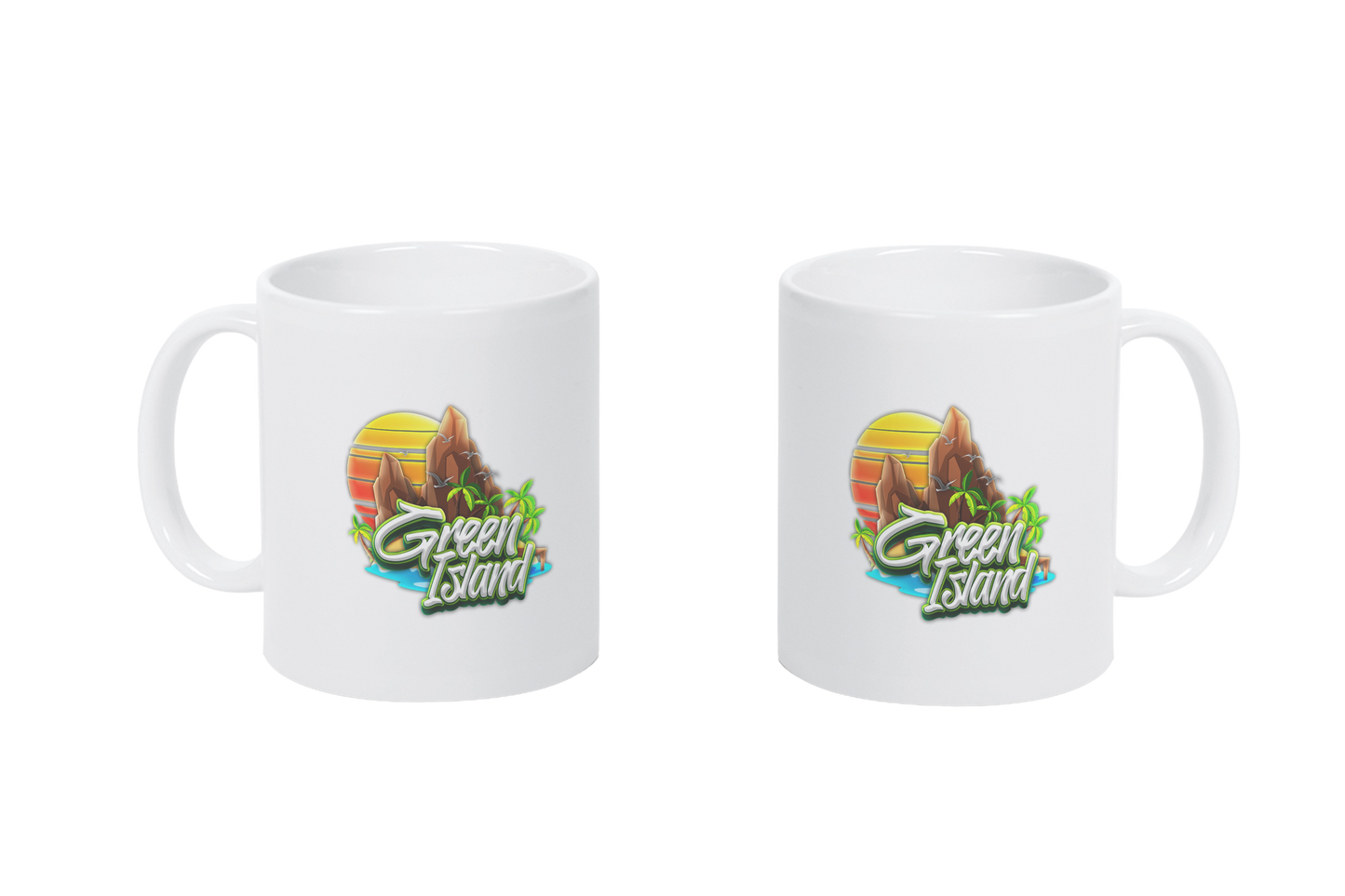 Greenislandndrp Logo - Tassen / Magic / XXL / Bierkrüge / Edelstahl
