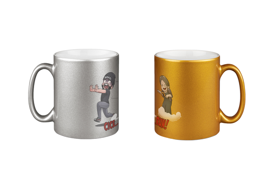 TheCiceroshows Cicero Run - Silber- und Goldtassen Bundle