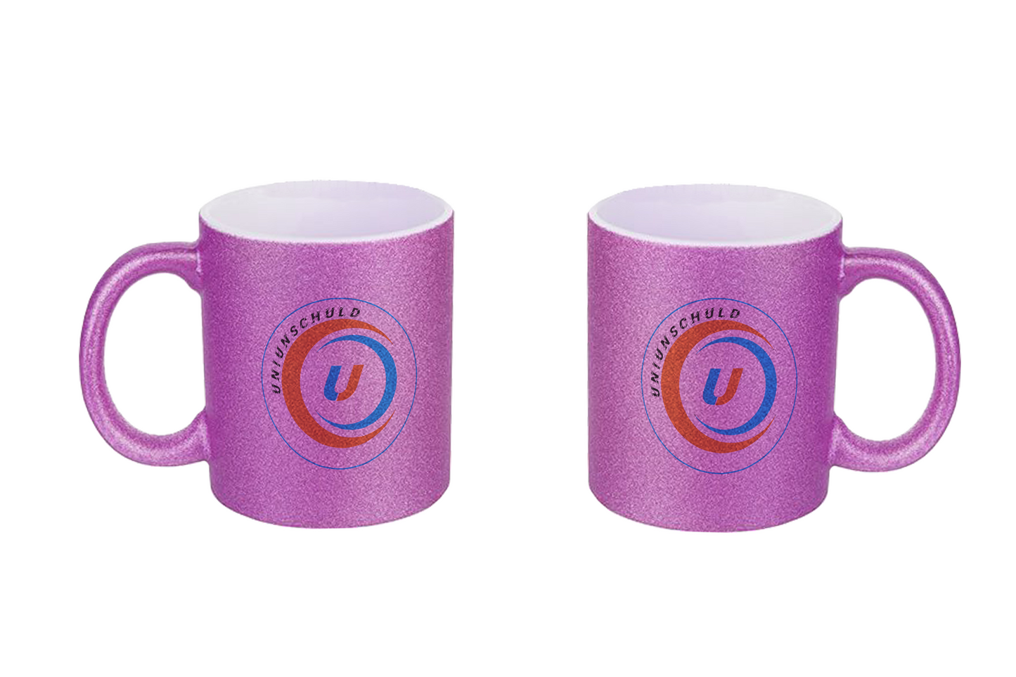 UniUnschuld Logo - Glitzertassen