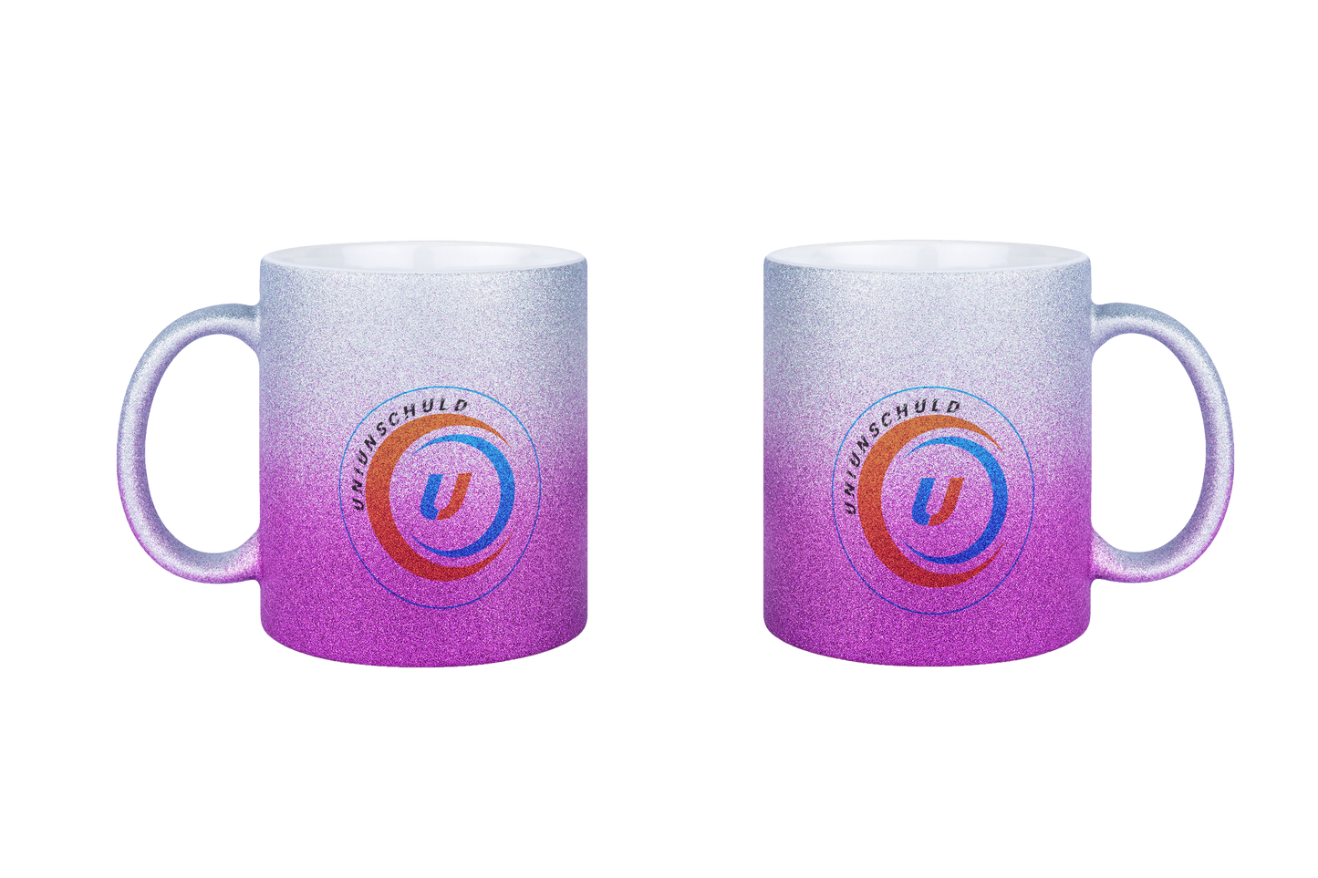 UniUnschuld Logo - Glitzertassen