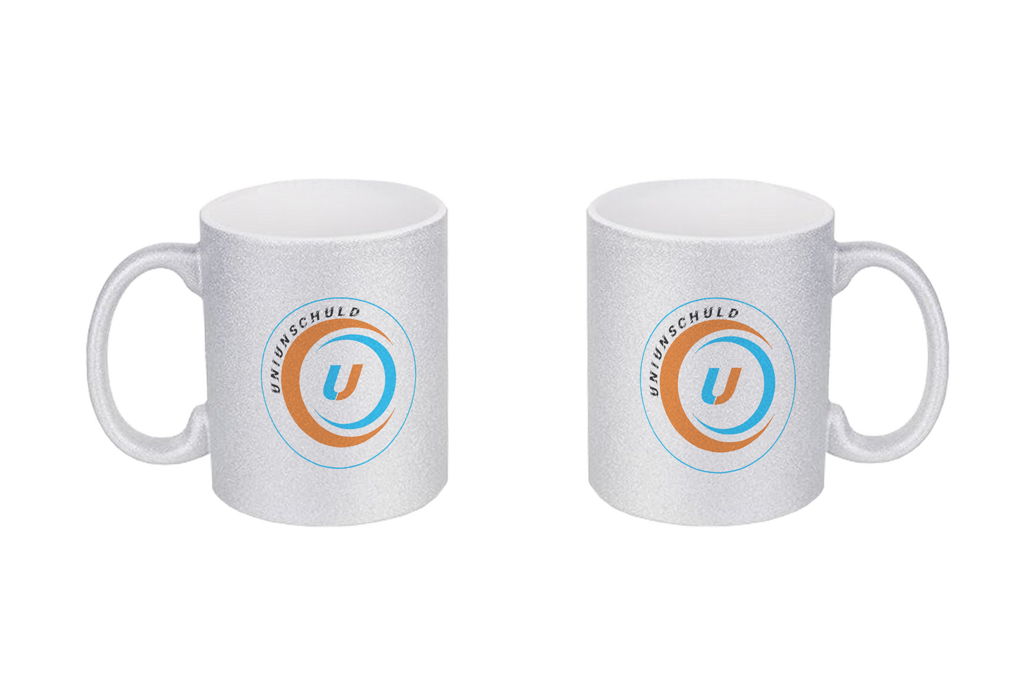 UniUnschuld Logo - Glitzertassen