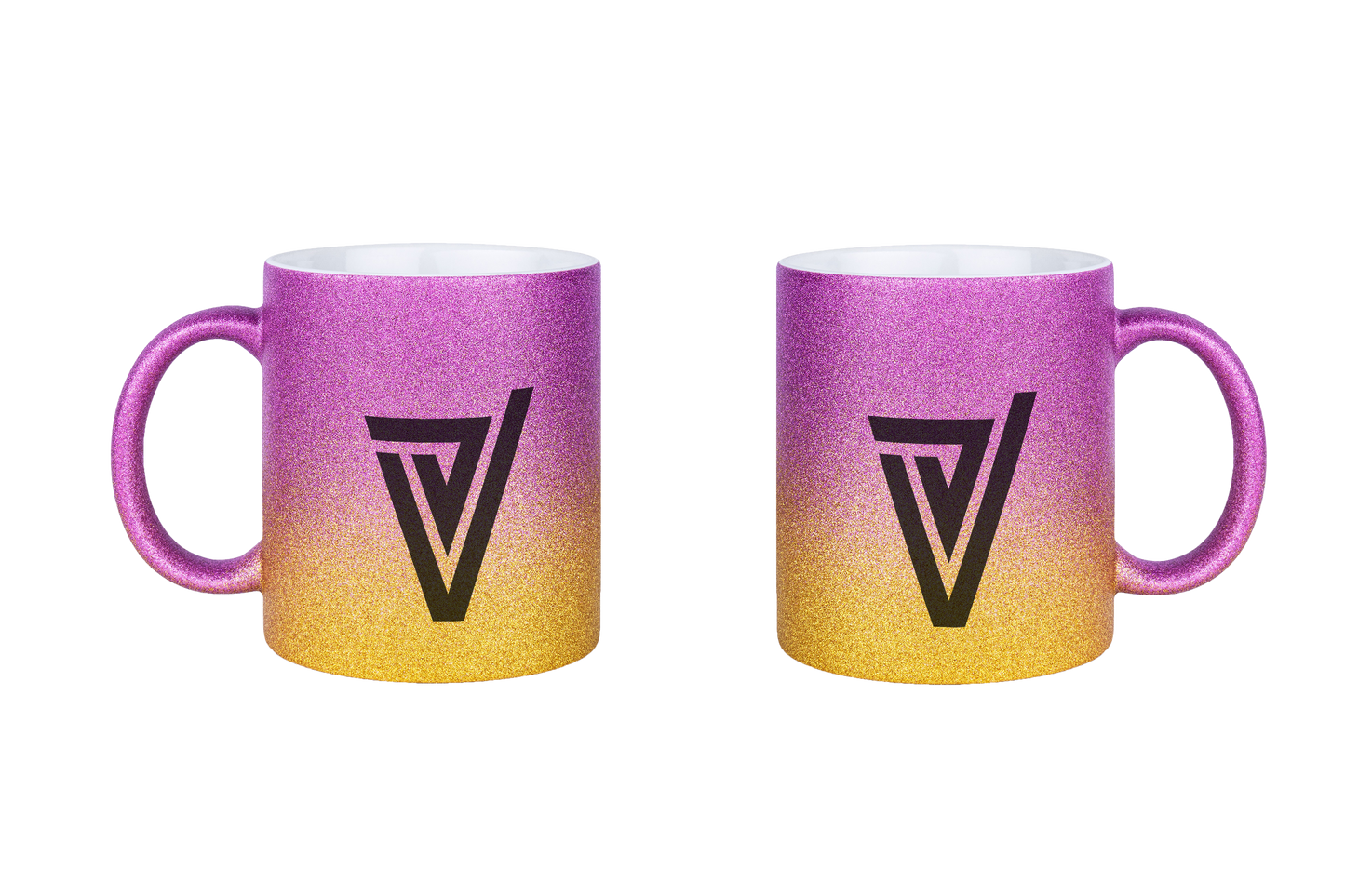 Verdipwnz Logo - Glitzertassen