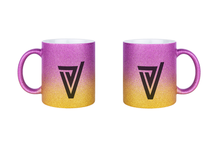 Verdipwnz Logo - Glitzertassen