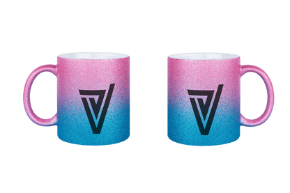 Verdipwnz Logo - Glitzertassen