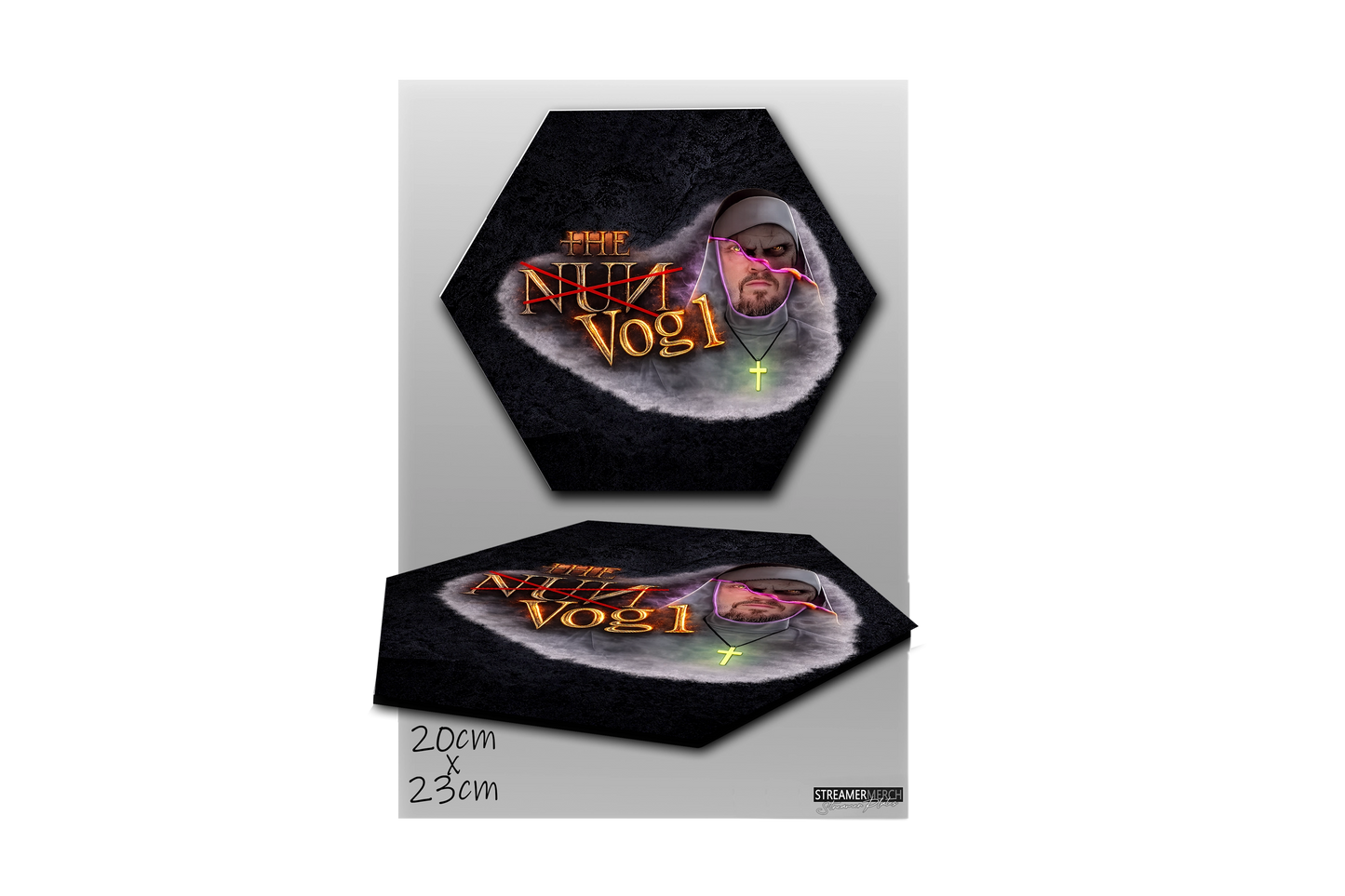Voglspinner Nun - StreamerPlates