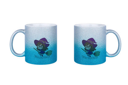 WitchOfAllx Besen - Glitzertassen