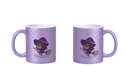 WitchOfAllx Besen - CrackleFinish Tassen
